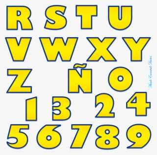 Cantata Mundi - Alfabetos - Font - Letras Estilo Toy Story