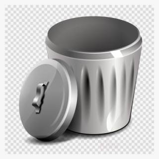Download Open Trash Can Png Clipart Rubbish Bins & - Trash Can Bin Clip Art