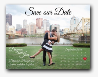 Photograph Calendar Save The Date - Save The Date