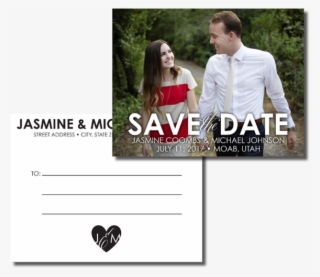 Save The Date Two Sided - Save The Date