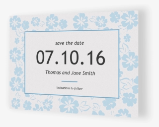 Customize Save The Date Cards - Place Card
