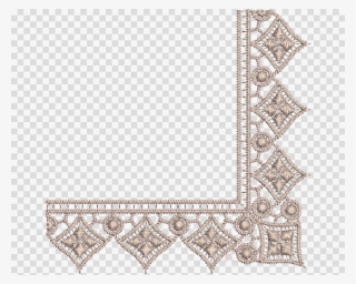 Download Lace Border Png Transparent Background Clipart - Png Border Designs