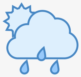 Rain Cloud Icon - Icon