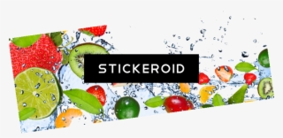 Fruit Water Splash - Graphic Design