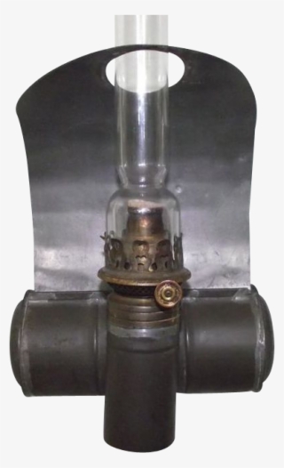 Tinsmith Made Wall Sconce Lantern With Student Burner - Tap