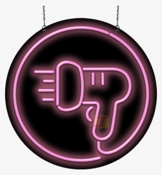 Hair Dryer Contoured Neon Sign - Sasuke Uchiha