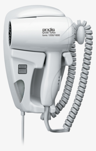 Andis Hang-up Quiet Turbo Dryer With Night Light, 1600w, - Hair Dryer Wall