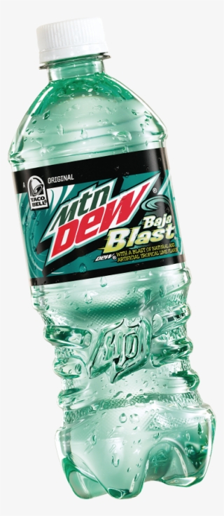 Food & Cooking - Mountain Dew Soda, Baja Blast - 20 Fl Oz Bottle