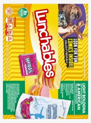 Lunchables Light Bologna & American Cracker Stackers - Oscar Mayer Lunchables Ham & American Cheese Pack