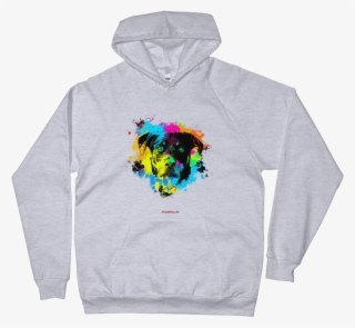 Rottweiler Colorful Paint - Black Panther Free Food Program