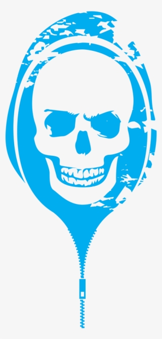 Blue Nike Logo Png Download - Cute Skull Twin Duvet