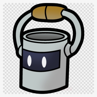 Download Paper Mario Bucket Clipart Paper Mario - Icon