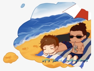 Larry Stylinson, Louis Tomlinson, Harry Styles - Illustration