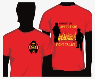 Bold, Professional, Fire Department T-shirt Design - Active Shirt