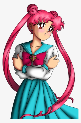 658 Kb Png - Sailor Moon With Black Hair