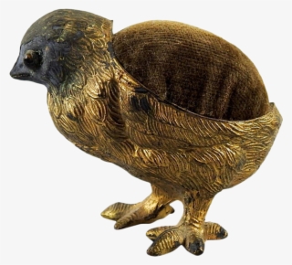 Antique Baby Chick Pin Cushion - Antique