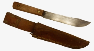 Vintage Tru Edge Ontario Knife Co Old Hickory Handle - Blade