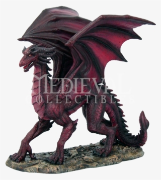 Straight Pimp Baby Dragon, Red Dragon, Dragon Fight, - Last Enchanter Red Dragon Statue