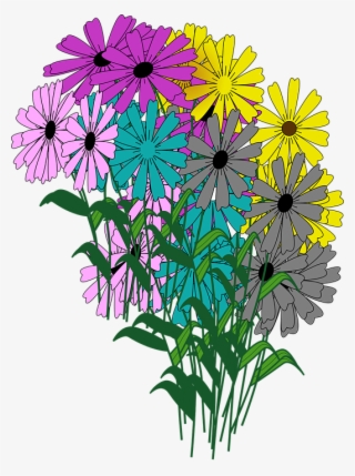 Wildflower Cliparts 3, Buy Clip Art - Flori De Toamna Clipart