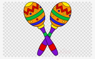 Maraca Clipart Maraca Clip Art - Transparent Fiesta Clip Art
