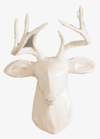 Wall Home Deer Clipped Rev 1 Original - Reindeer