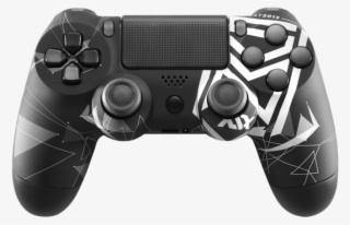 Black Crest Logo Ps4 Custom Controller - Sidemen: The Book