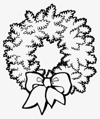 Floral Line Art 26, Buy Clip Art - Drawing Of Christmas Decorations