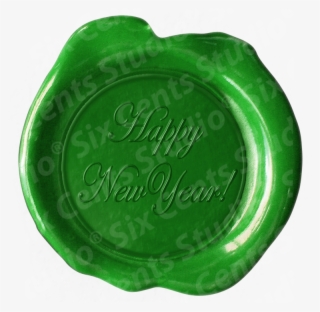 Wax Seal Phrase • Script • Happy New Year - Letter Wax K Stamp