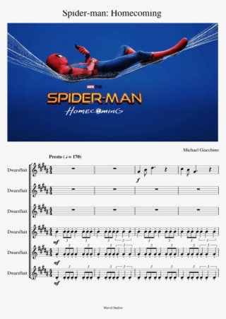 Homecoming Sheet Music For Flute Download Free In Pdf - Michael Giacchino Spider Man Homecoming Score