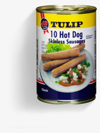 Tulip 10 Hot Dog Skinless Sausages, 415g