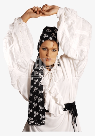 Pirate Skull Large Scarf