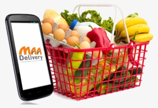 Grocery Basket Png - Shopping Basket