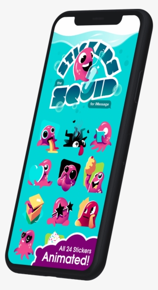 Iphone X Animated Sticker Pack - Iphone X