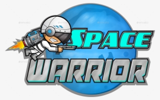 Background Game Logo - Space Warriors