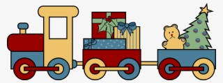 Banner Download Christmas Toys Clipart - Christmas Toy Train Clip Art