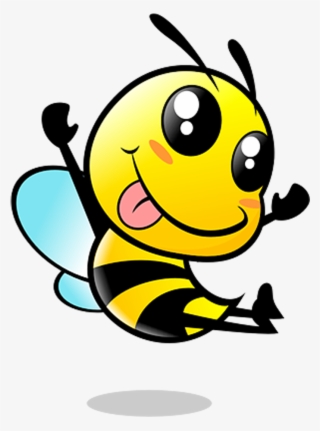 Honey Bee Cartoon Png - Baby Bib Showtop Comfortable Soft Silicone Saliva Pocket