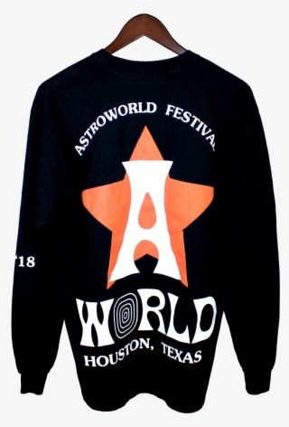 Travis Scott Astroworld Festival "astros" Long Sleeve - Astroworld Festival Longsleeve
