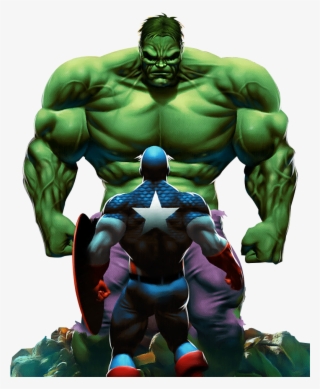 User Posted Image - Hulk Vs Capitan America