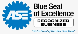 Blue Seal, Osborn's Automotive Inc - Automotive Service Excellence Logo