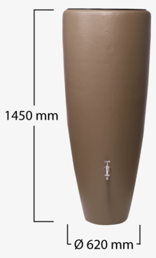 2in1 Water Tank With Plant Cup Taupe - Vase