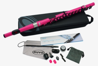 401712 1 - Lm Nuvo Student Flute Kit - White/blue N210sfbl