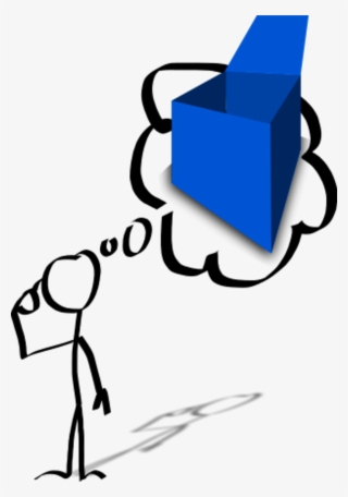 Man Thinking Box Empty - Thinking Clip Art