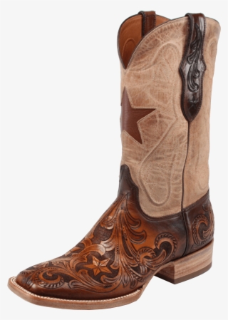 Brown Square Toe Boots Womens