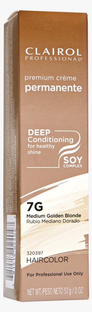 Clairol Professional 7g Medium Golden Blonde Premium