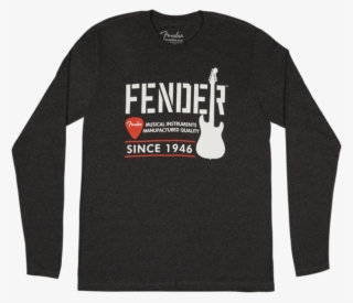 Genuine Fender Industrial Long Sleeve Tee Shirt In - Long-sleeved T-shirt