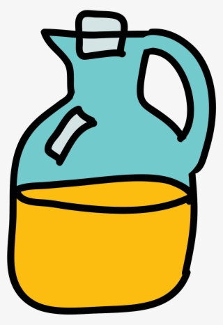 Juice Bottle Icon - Drawing