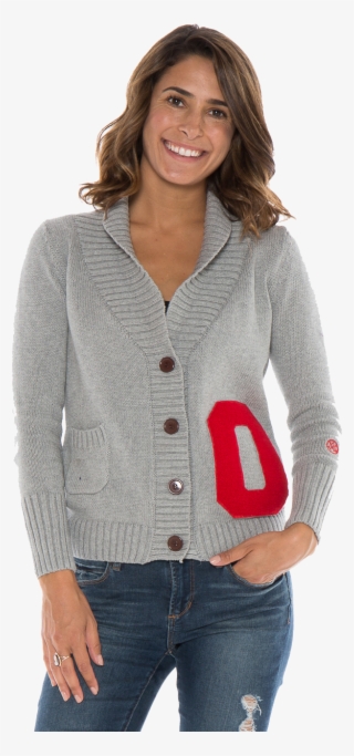 The Ohio State University Buckeyes Women's Letterman - Ohio State Cardigan