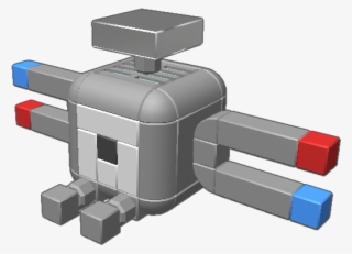 Be Free To Play And Control Magnemite Magnemite Can - Briefcase