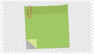 Green Sticky Note Png Clipart Paper Post-it Note Clip - 可 調 變壓器