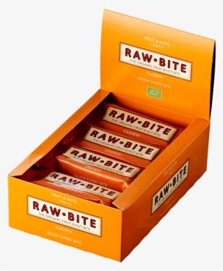 Presse Download Item - Raw Bite Cashew Bar 12 Pack - 12 X 50g (best Before